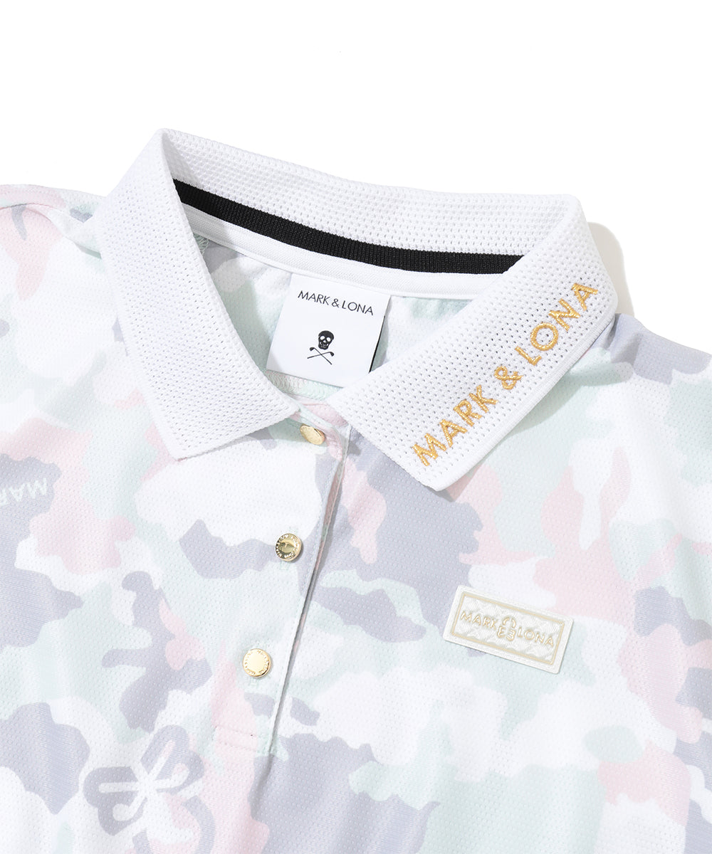 Element Camo Mesh Polo | WOMEN