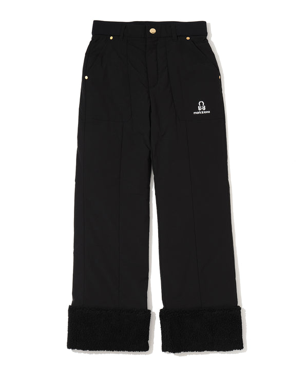 Oblivion Boa Cuff Pants | WOMEN