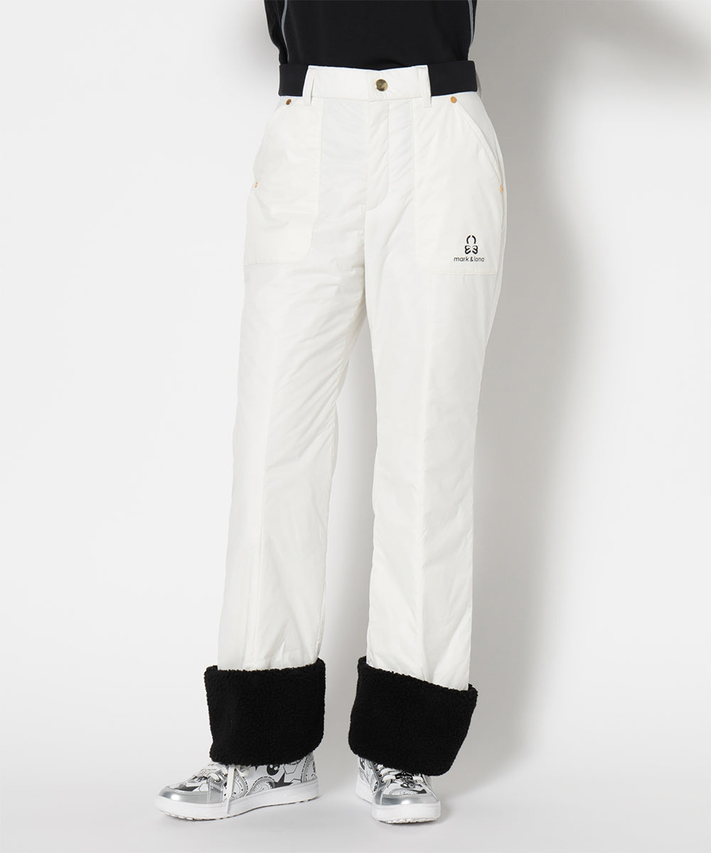 Oblivion Boa Cuff Pants | WOMEN