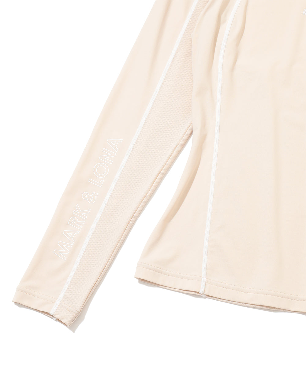 Contour Mesh L/S Top | WOMEN