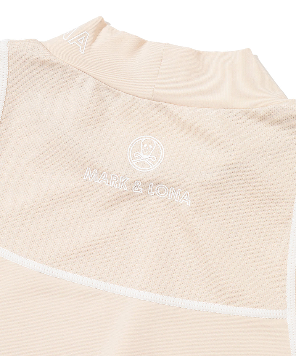 Contour Mesh L/S Top | WOMEN