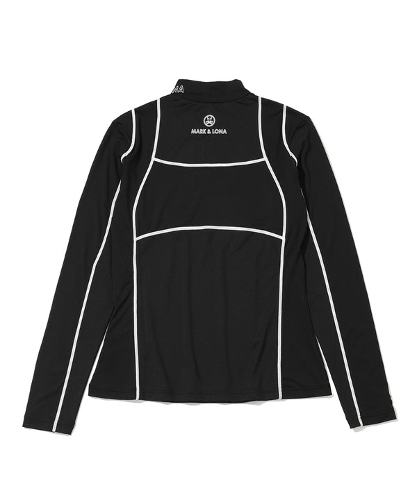 Contour Mesh L/S Top | WOMEN