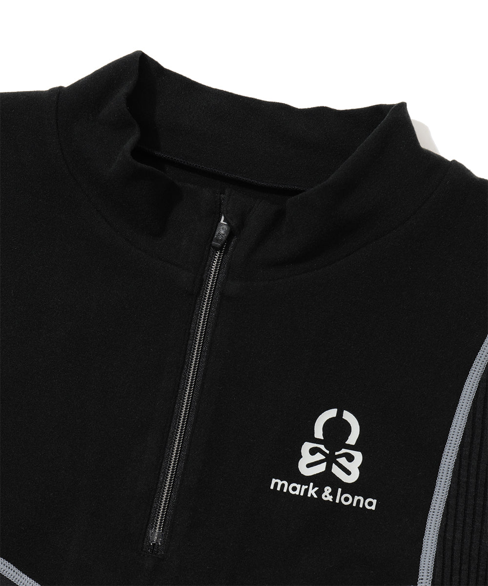 Flux Hybrid Zip Mock Neck | WOMEN