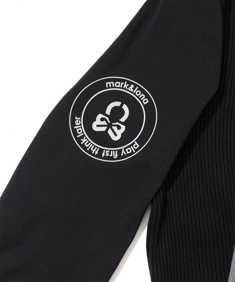 Flux Hybrid Zip Mock Neck | WOMEN