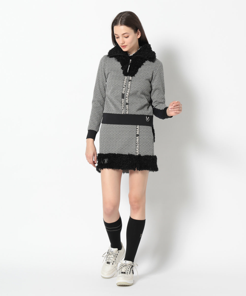 Lexa Neck Fur Tops | WOMEN