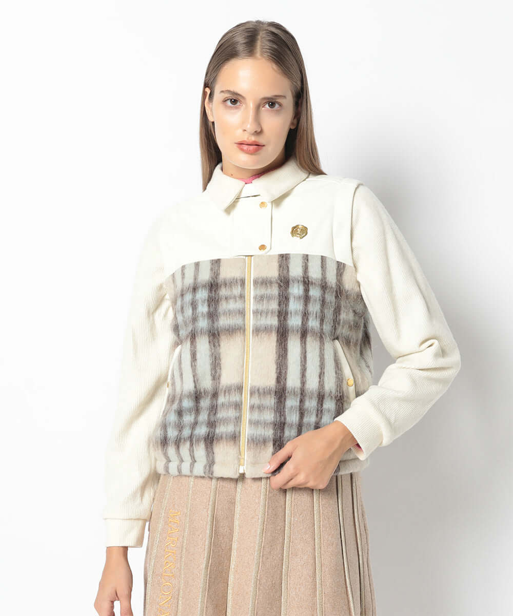 Shaggy 2Way Jacket | WOMEN