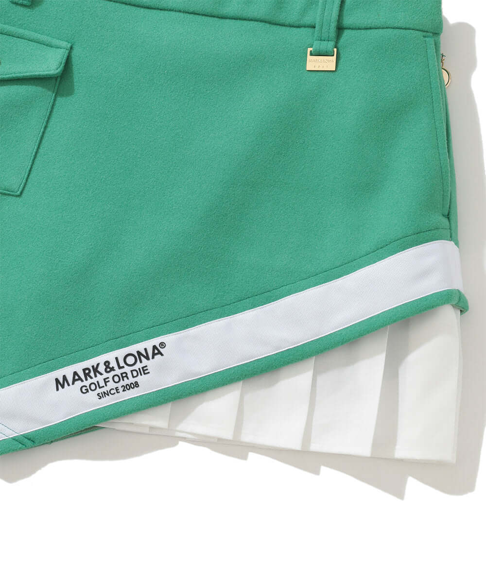 MARK & LONA® NIella Pleated TrapezeSkirt