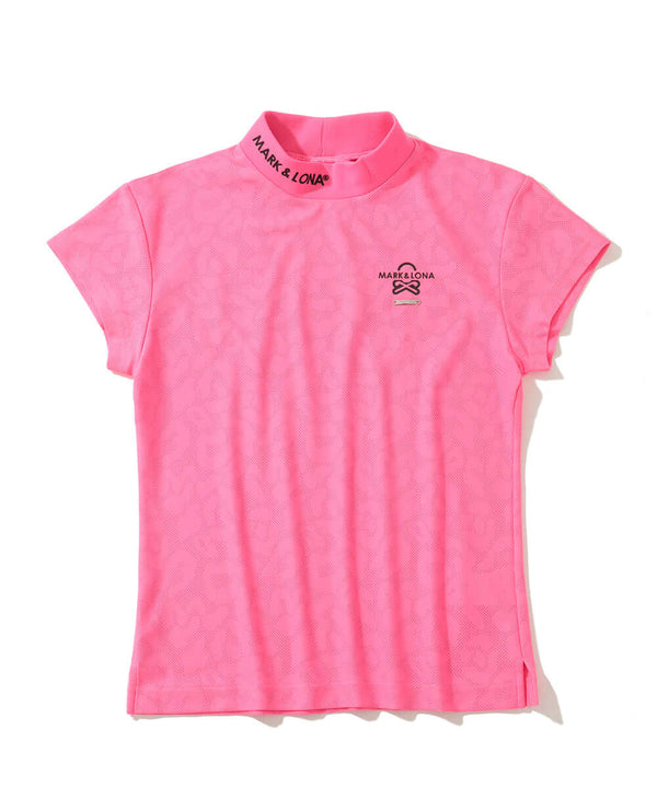 Gene Leopard Mock Neck | WOMEN