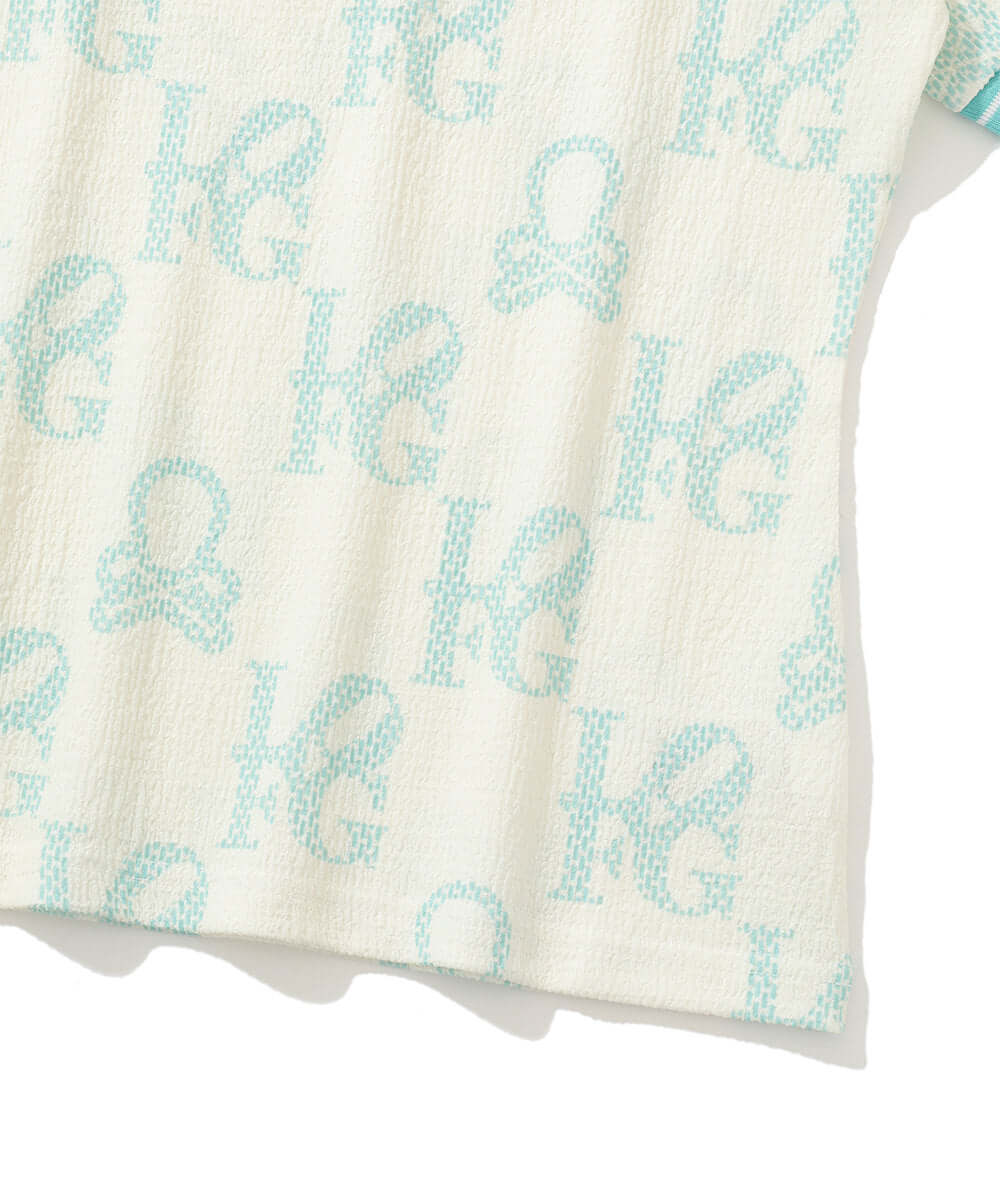 Ever Monogram Mock Neck Tee | WOMEN