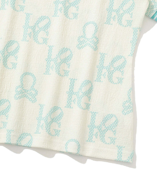 Ever Monogram Mock Neck Tee | WOMEN