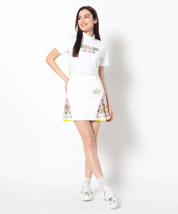 Valentina Scalf Mock Neck Tee | WOMEN