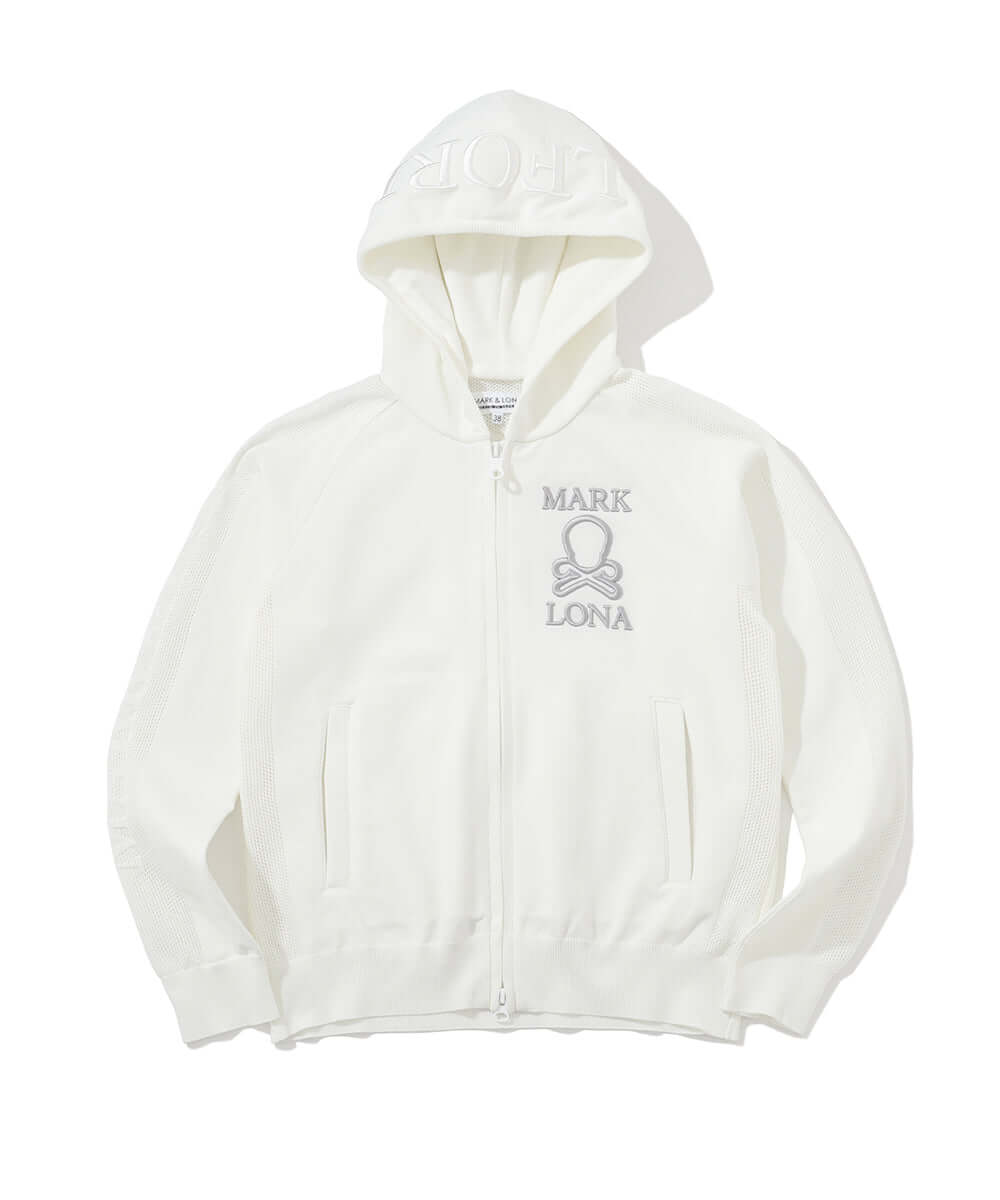 Ever Mesh linned Knit Hoodie | WOMEN