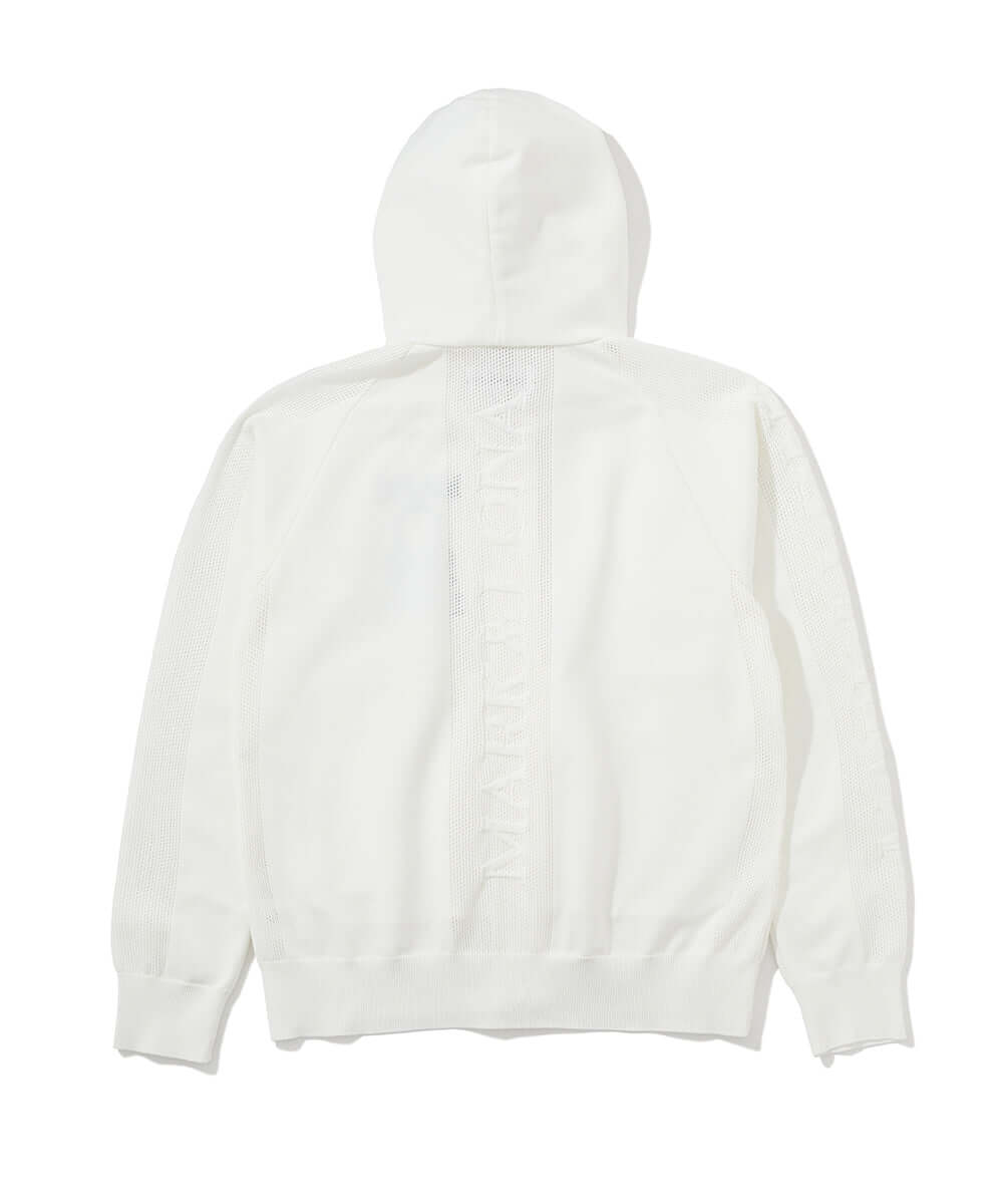 Ever Mesh linned Knit Hoodie | WOMEN