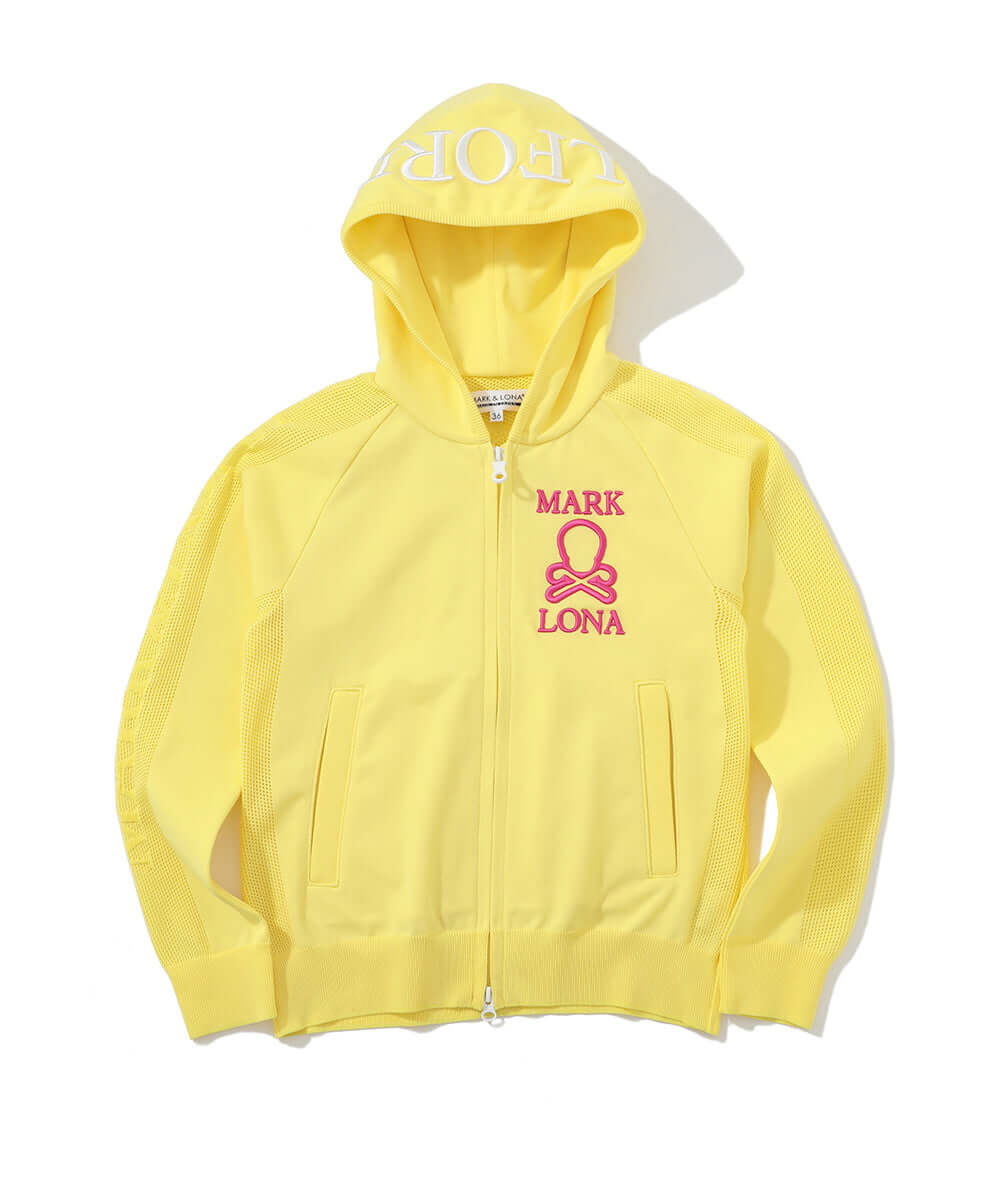 Ever Mesh linned Knit Hoodie | WOMEN