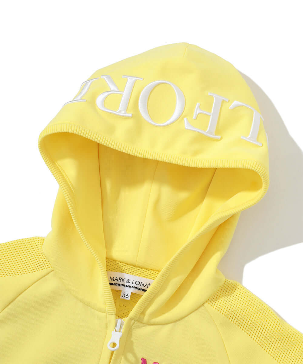 Ever Mesh linned Knit Hoodie | WOMEN