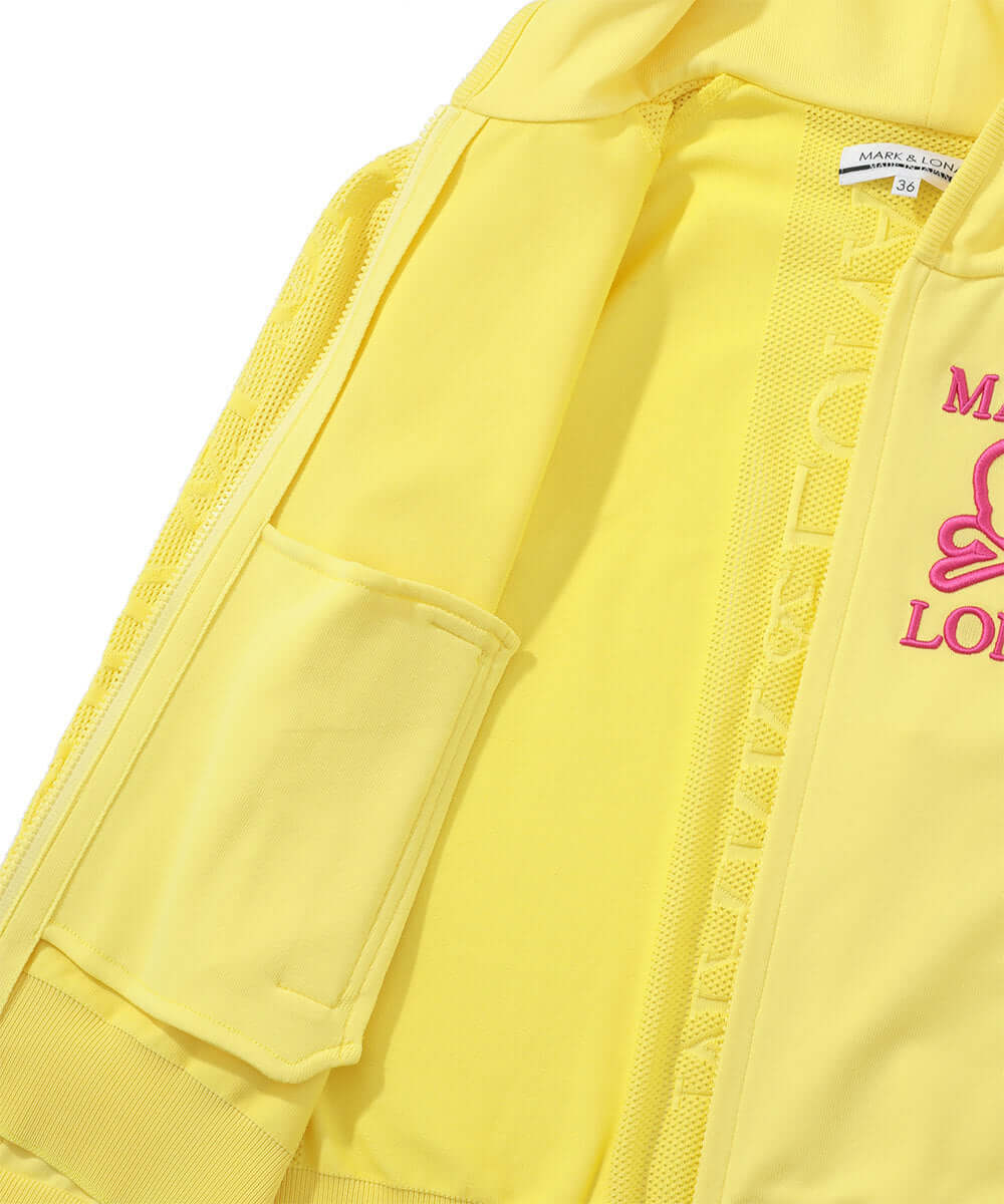 Ever Mesh linned Knit Hoodie | WOMEN