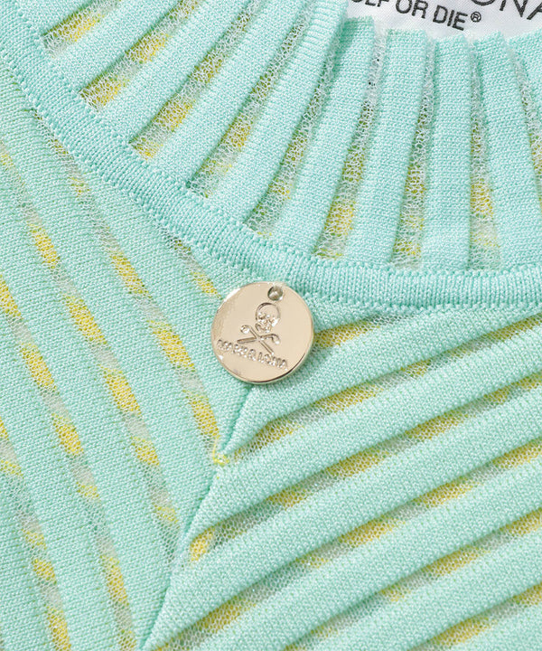 Dual Tone Ribbed Knit | WOMEN