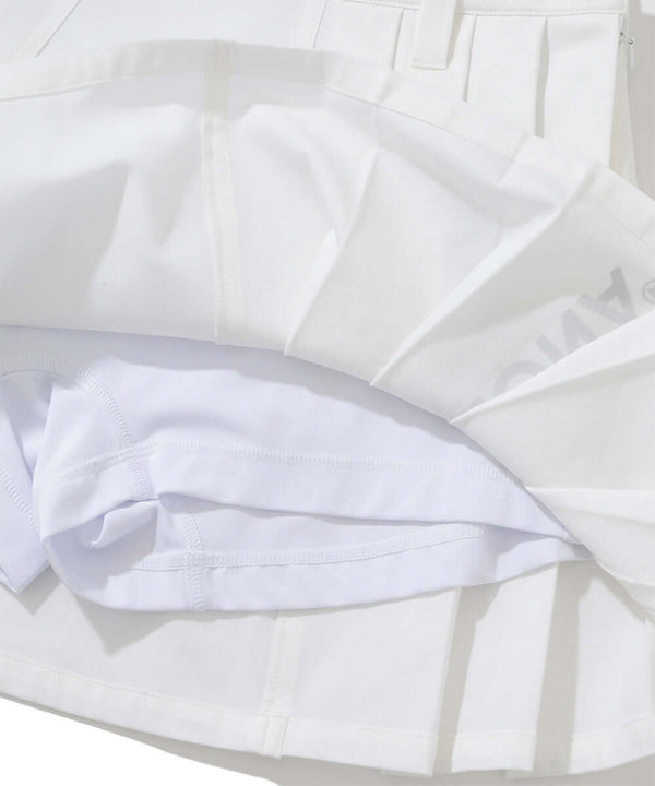 Lotta Asym Pleated Mini Skirt | WOMEN