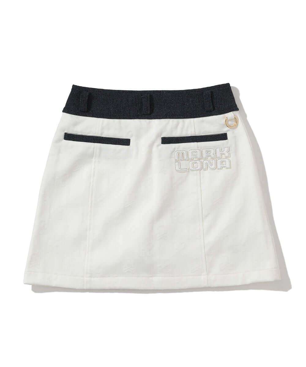 Ever Monogram Nautic Skirt | WOMEN