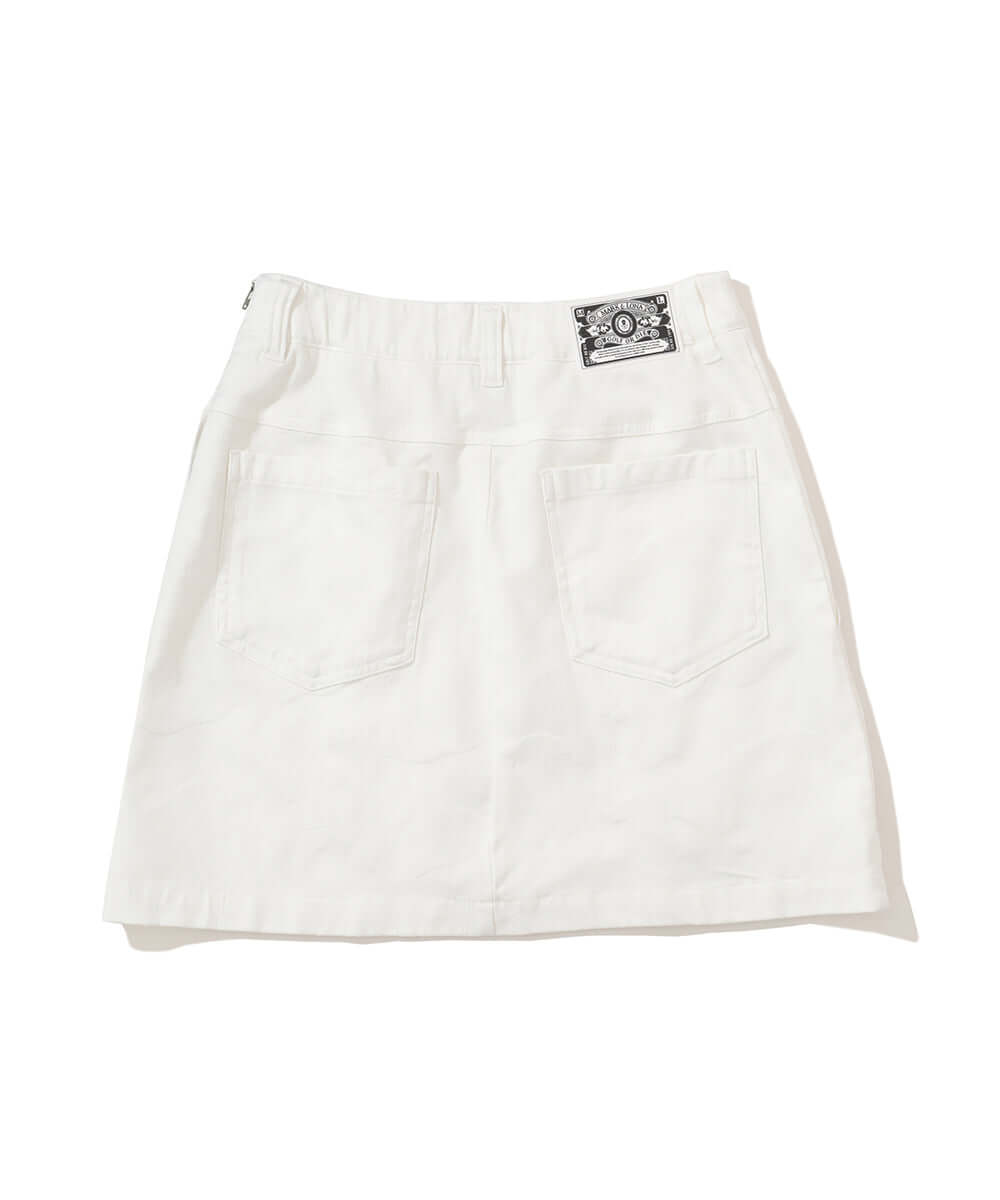 スカート MOMENTEL Super Angels White Mini Skirt MOMENTEL Super Angels White Mini Skirt