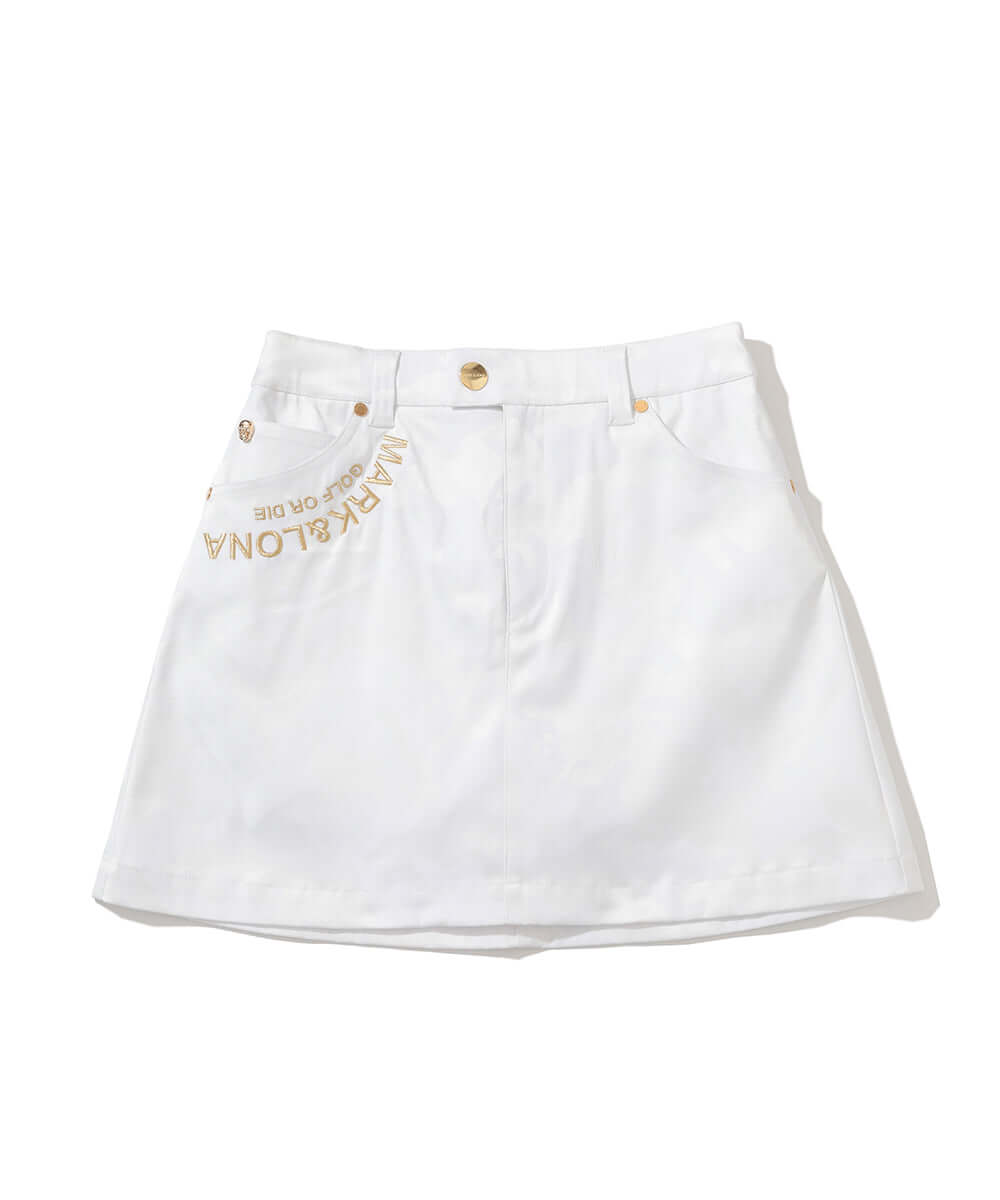 【新品未使用】MARK&LONA GaugeTrapeze Mini Skirt Gauge Trapeze Mini Skirt | WOMEN