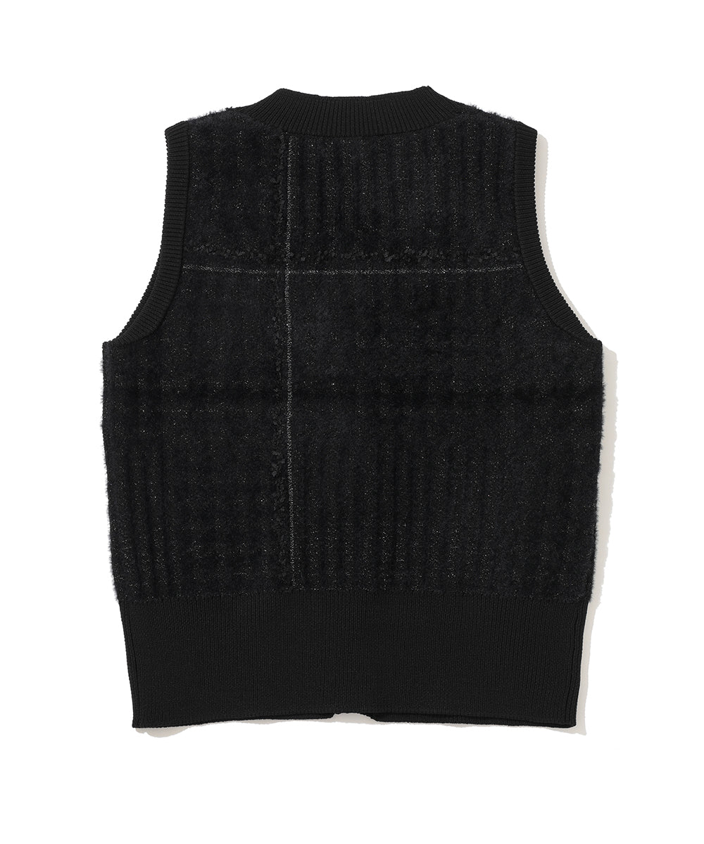 Luminous Glen Jacquard Vest | WOMEN