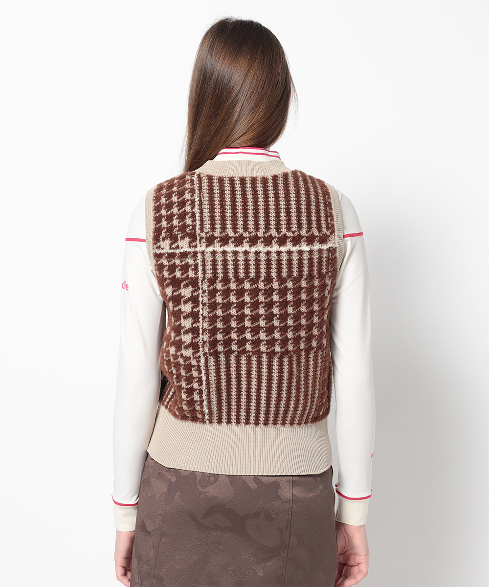 Luminous Glen Jacquard Vest | WOMEN