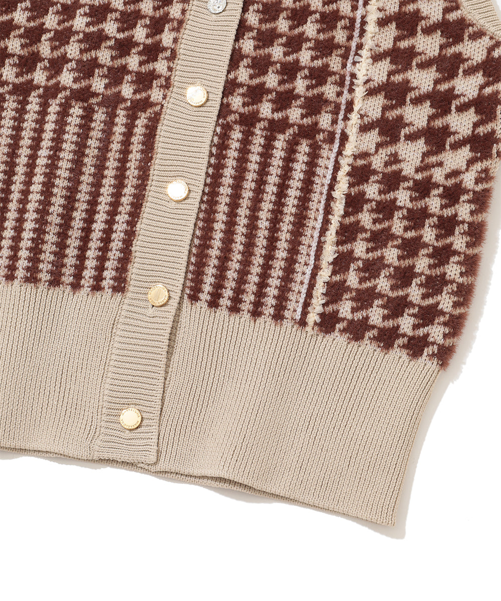 Luminous Glen Jacquard Vest | WOMEN