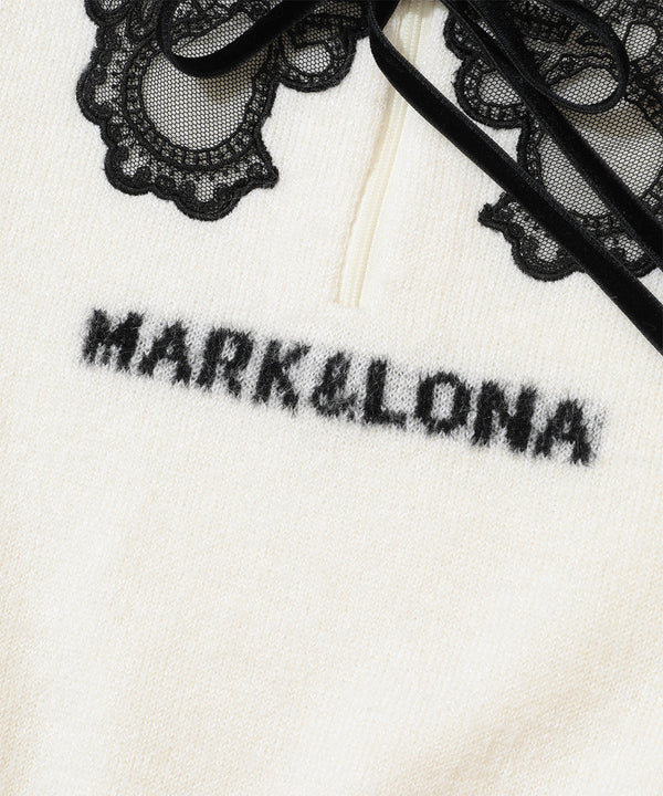 Sylph Skully Lace Mohair Knit | WOMEN