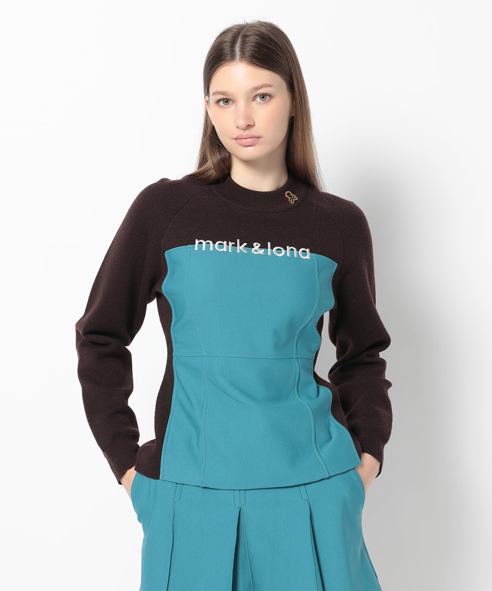 Cornel Contour Fit Combo Pullover | WOMEN