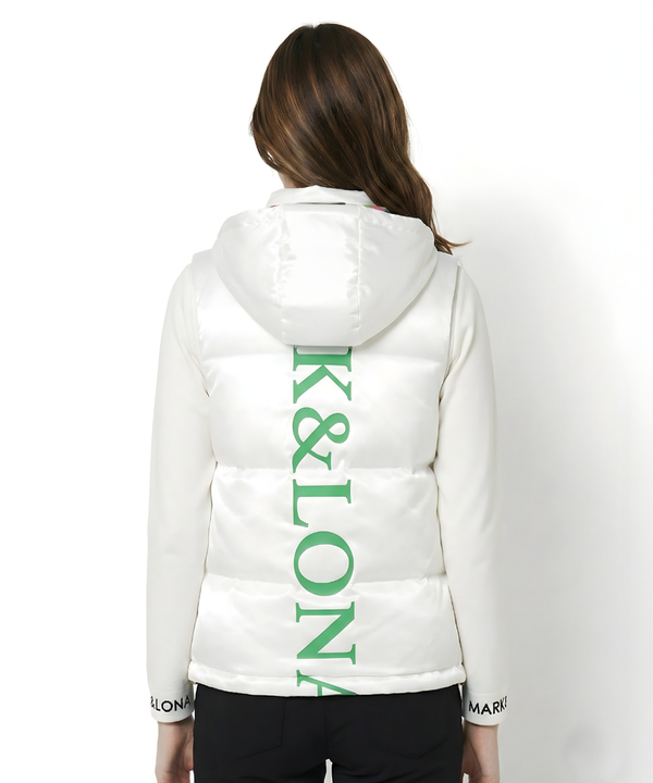 【限定店舗】Floral Mirage Reversible Down Vest | WOMEN