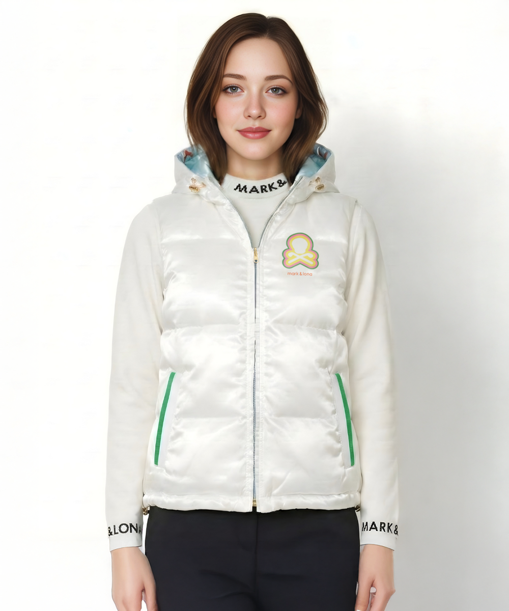 【限定店舗】Floral Mirage Reversible Down Vest | WOMEN