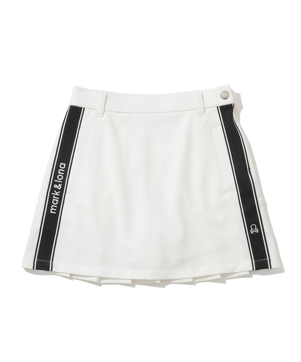 Ace Line Back Pleat Skirt  | WOMEN