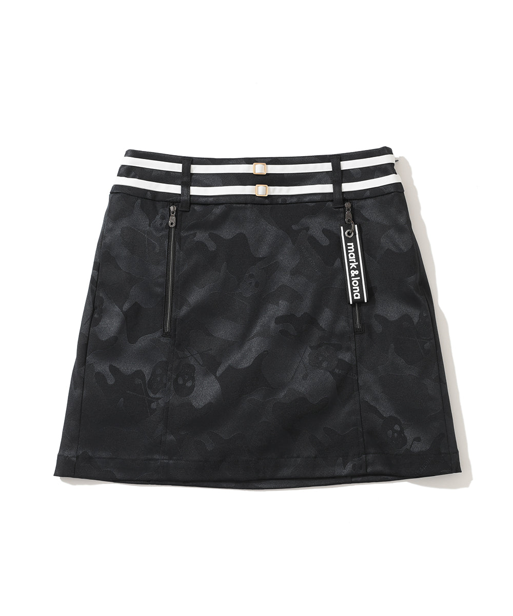 Gauge Stretch Jacquard Skirts | WOMEN