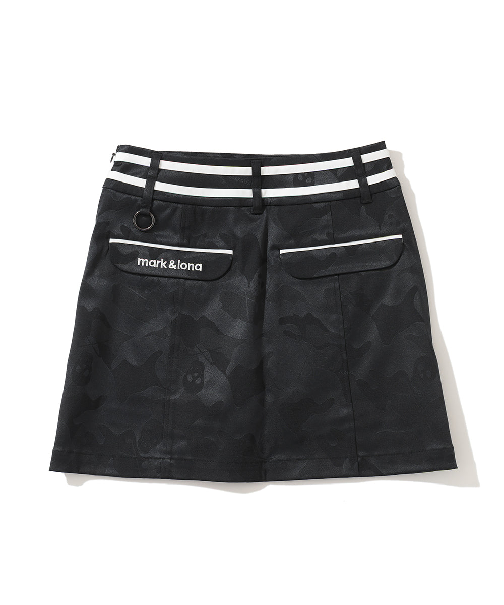 Gauge Stretch Jacquard Skirts | WOMEN