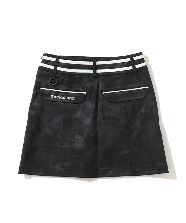 Gauge Stretch Jacquard Skirts | WOMEN