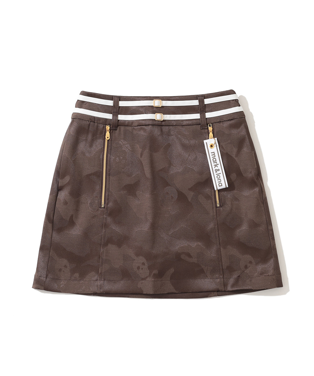 Gauge Stretch Jacquard Skirts | WOMEN