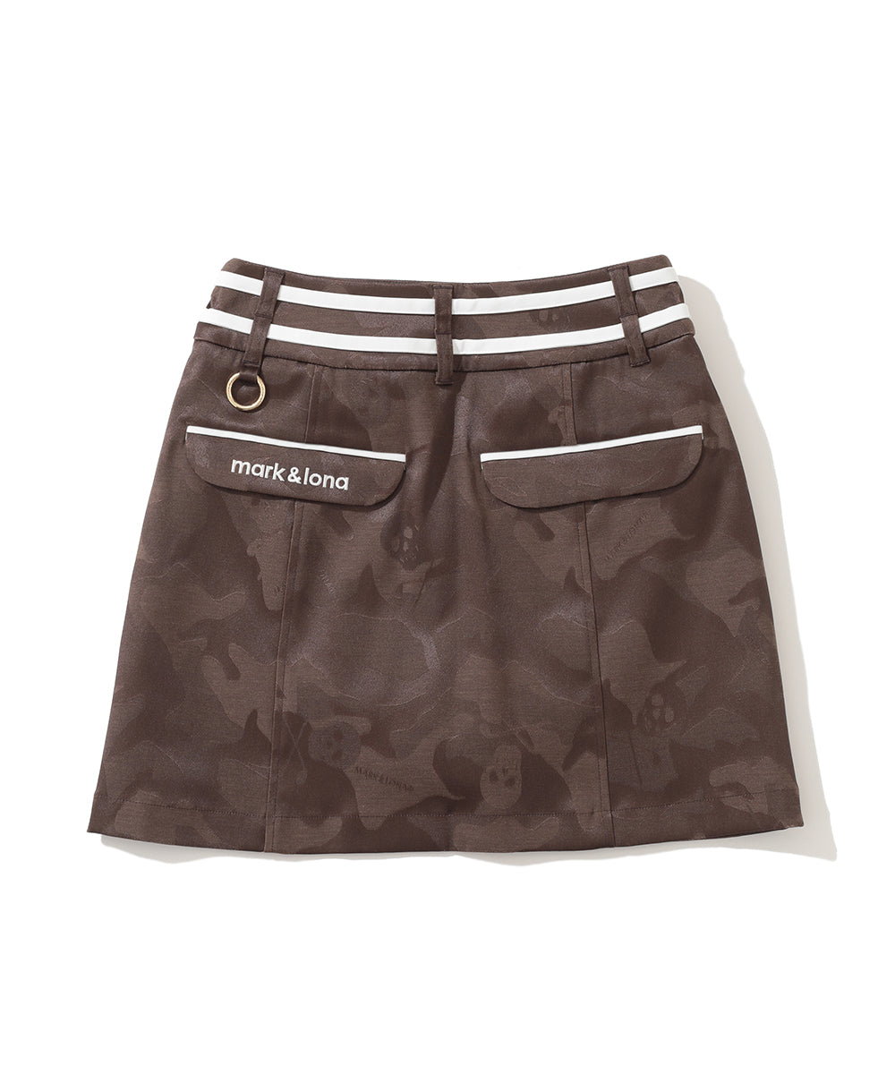 Gauge Stretch Jacquard Skirts | WOMEN