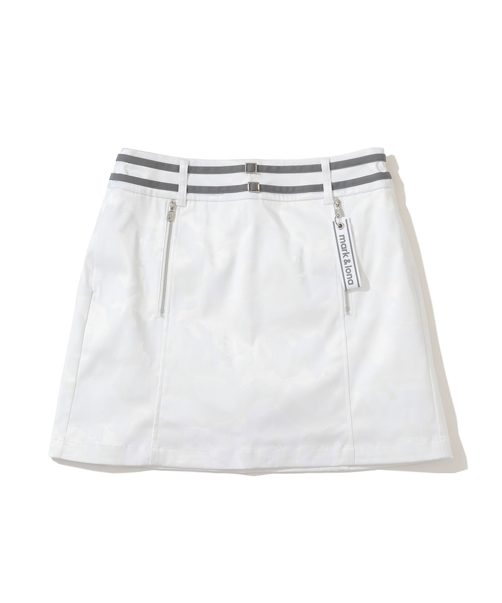 Gauge Stretch Jacquard Skirts | WOMEN