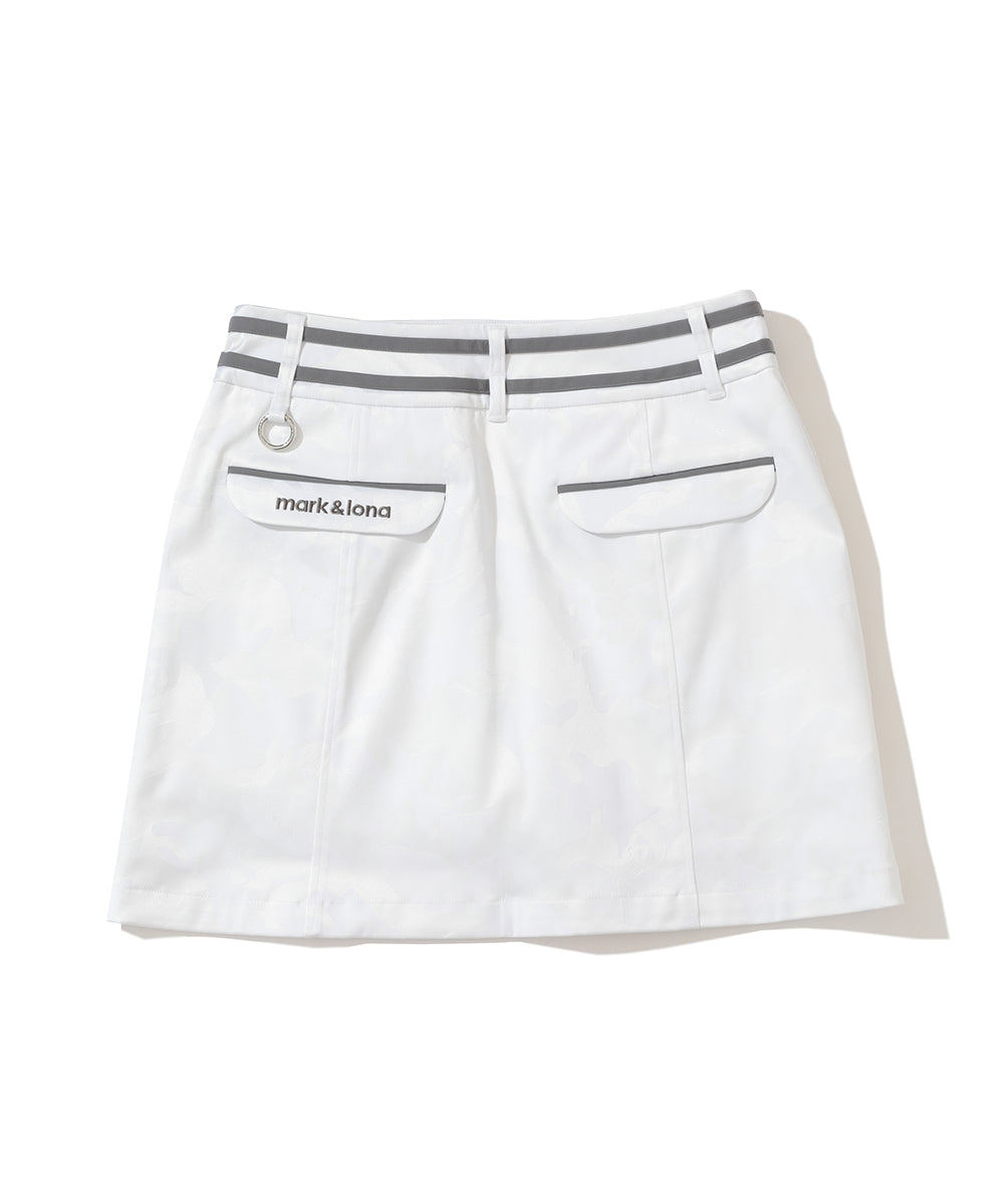 Gauge Stretch Jacquard Skirts | WOMEN