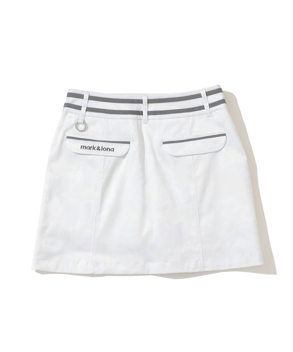 Gauge Stretch Jacquard Skirts | WOMEN