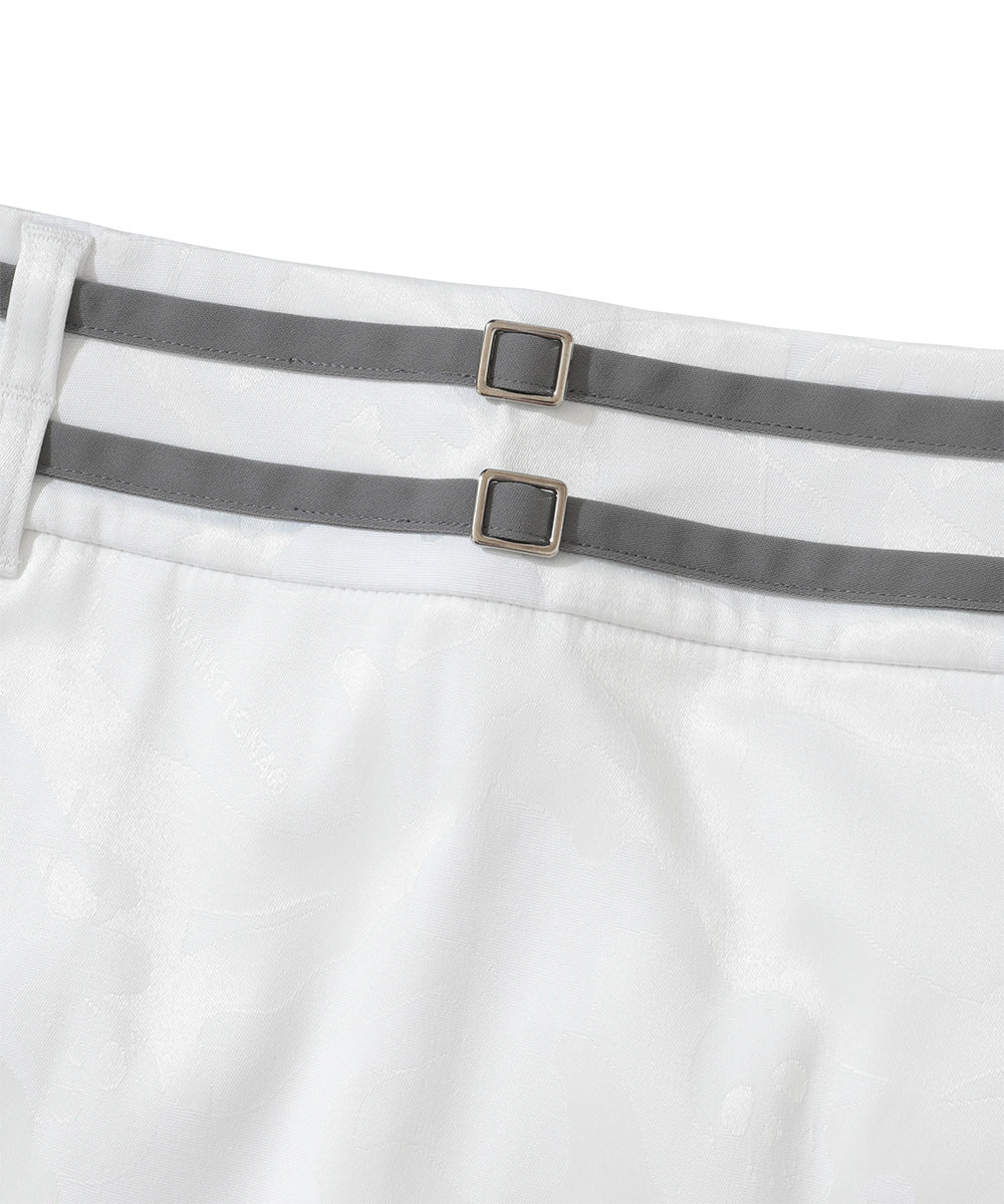 Gauge Stretch Jacquard Skirts | WOMEN