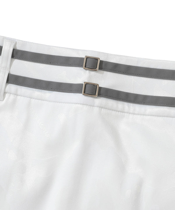 Gauge Stretch Jacquard Skirts | WOMEN