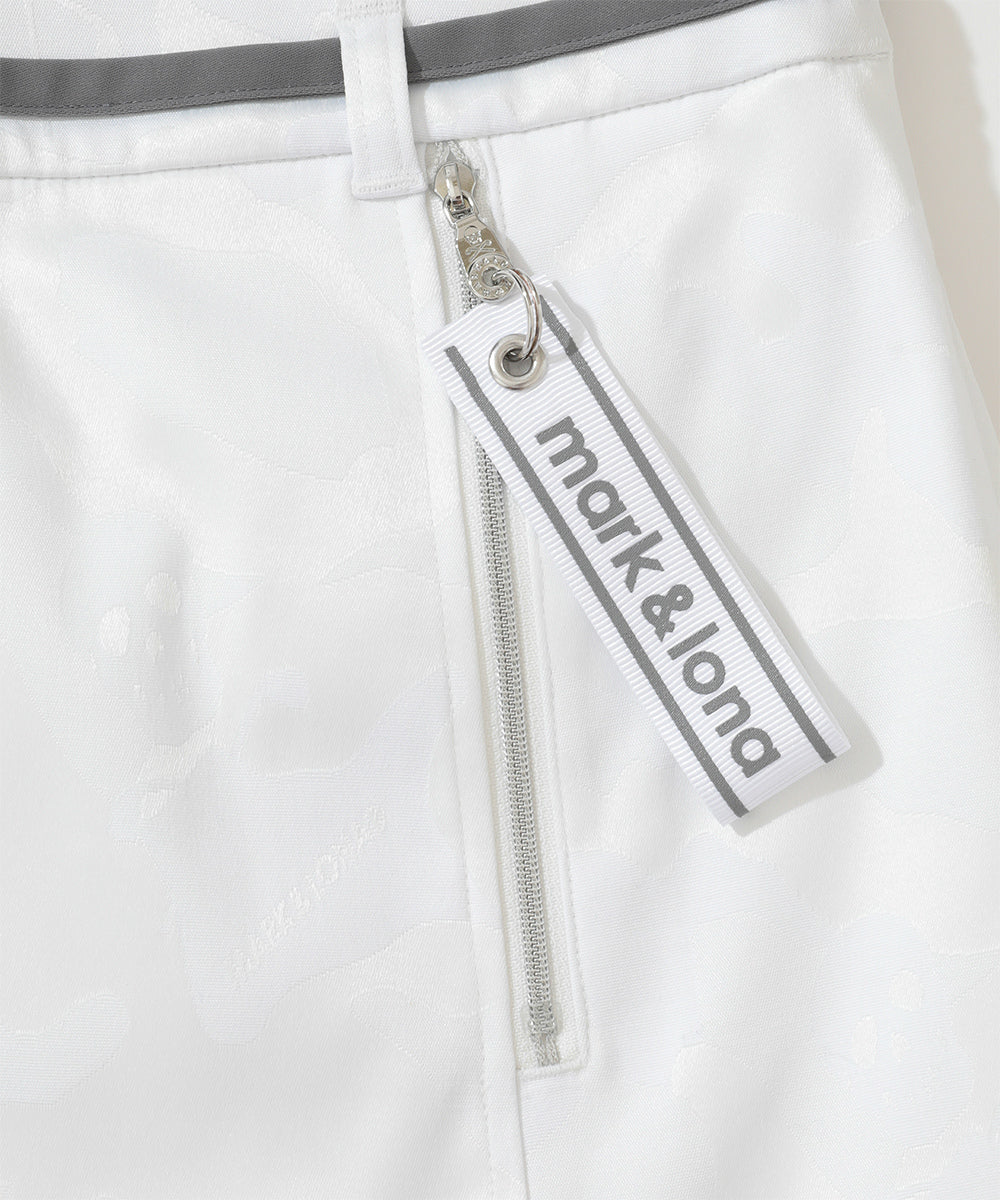 Gauge Stretch Jacquard Skirts | WOMEN