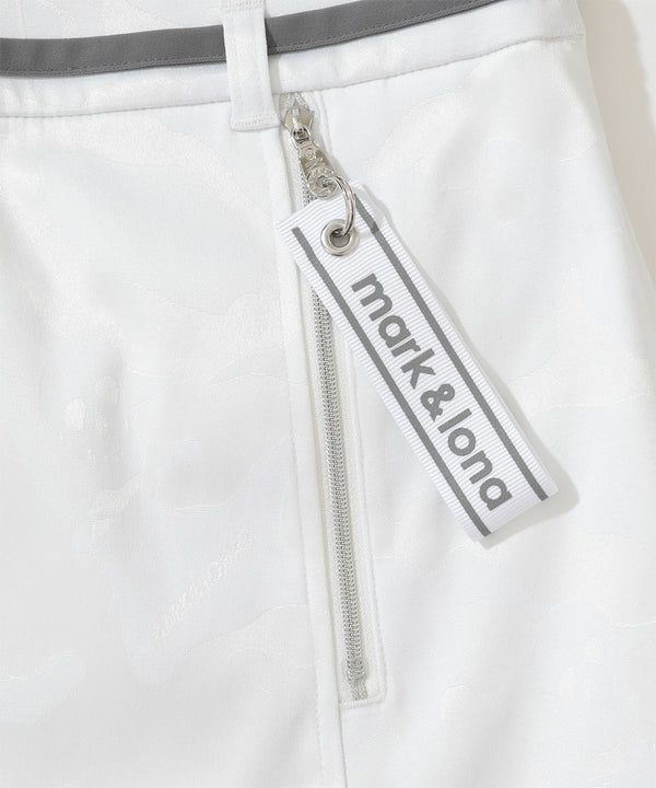 Gauge Stretch Jacquard Skirts | WOMEN