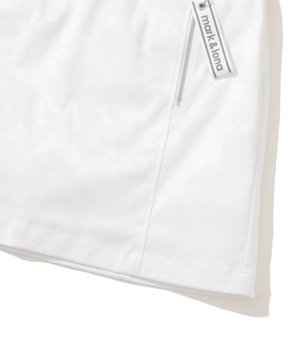 Gauge Stretch Jacquard Skirts | WOMEN