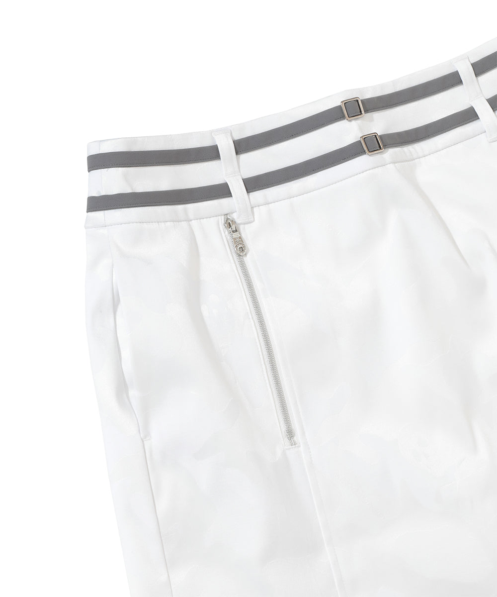 Gauge Stretch Jacquard Skirts | WOMEN