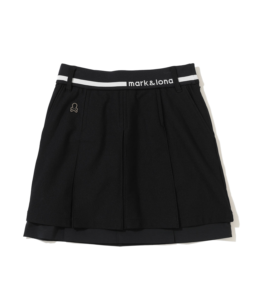 Cornel Layerd Pleated Skirt | WOMEN