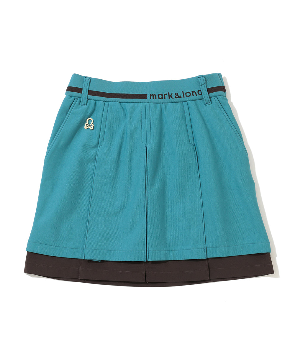 Cornel Layerd Pleated Skirt | WOMEN