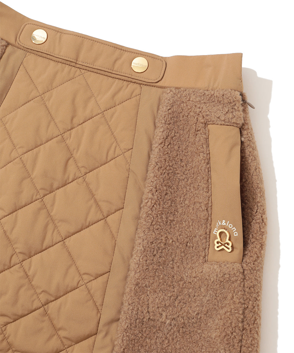 Merge Boa Quilted Skirt | WOMEN